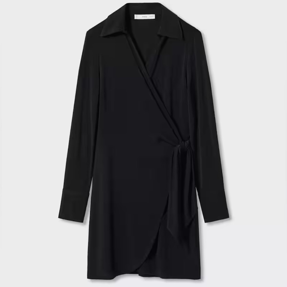 Mango Black Dress